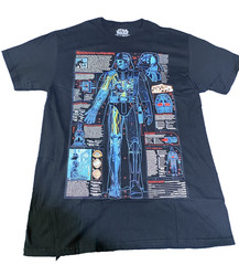 Star Wars Darth Vader Graphics Men’s T-Shirt M Short Sleeve
