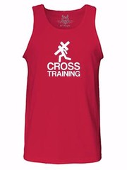 NEW MEN PRINTED CROSS TRAINING JESUS CHRISTIAN THEME GOD LOVE BIBLE TANK TOP TEE