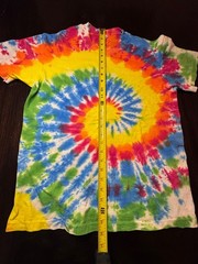 vintage 1980’s Hanes tie dye shirt Size Large