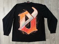 Evil Vice Long Sleeve TShirt LARGE Biker USA Motorcycle Skeleton NWT