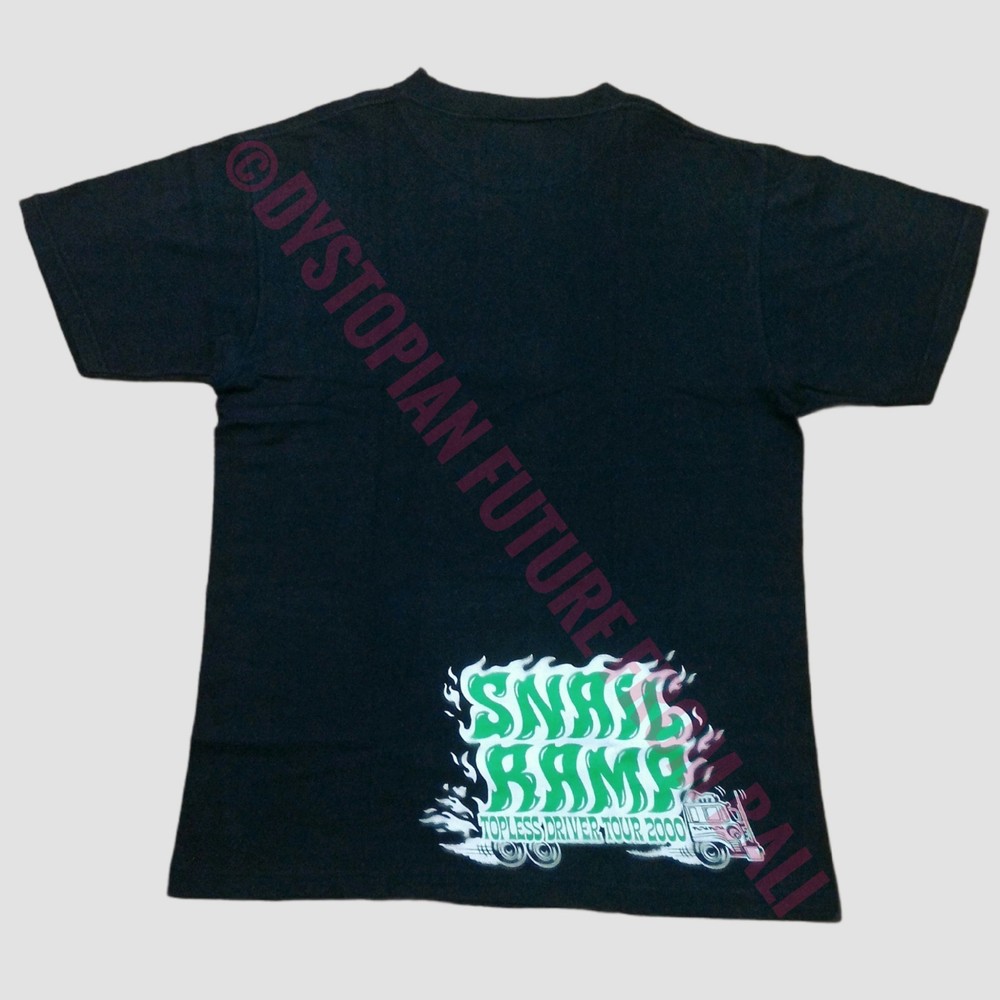 Rare Vintage Snail Ramp – Topless Driver Tour 2000 Japanese Ska Punk Band Tshirt