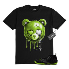 Foamposite Volt Black Air One T Shirt Match SLB