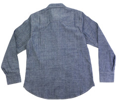 Lee 101 ’50s Western Shirt Men’s Sizes Kaihara Japanese Selvedge Denim 7 oz. Dry