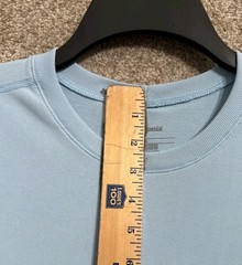 Patagonia Tropic Comfort Crew Shirt Men’s XL Blue Thumb Holes Fly Fishing 52115