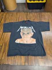 Vintage 1991 Metallica Off To Never Never Land Tour T Shirt XL Brockum 90s USA