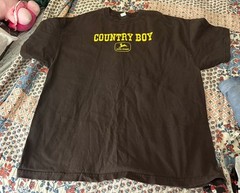 Men’s SZ 2XL John Deere Country Boy Y2K Shirt~
