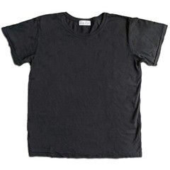Supima Cotton T-Shirt USA Made – Slim Fit Ultra Lightweight – Black