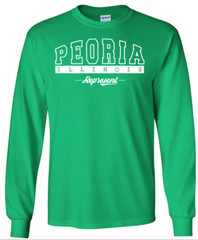 Peoria Illinois T-Shirt Long Sleeve Graphic tee