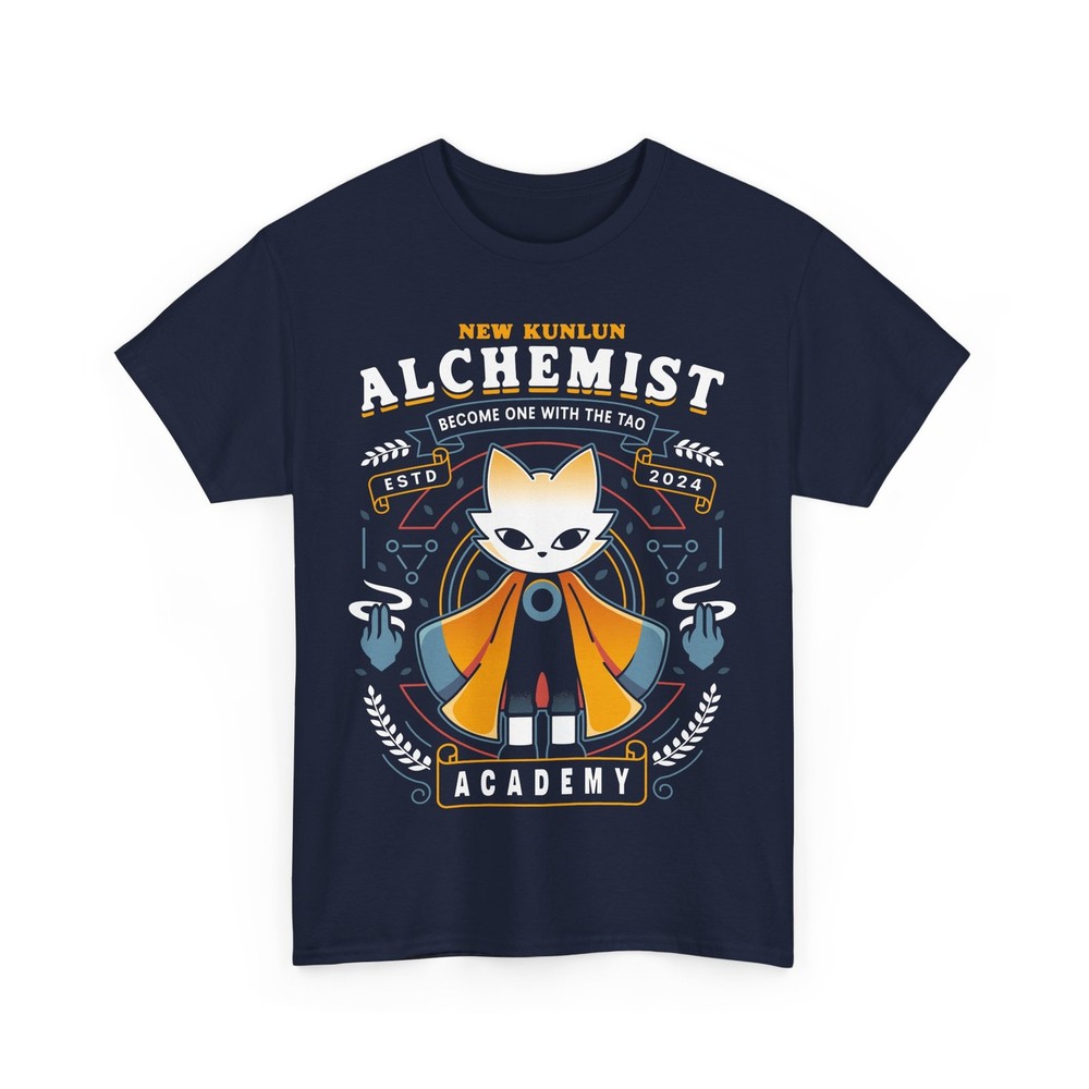 Alchemist Warrior Academy Unisex T-Shirt. Nine Sols Video Game. Cat. Ninja.Indie