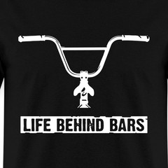 BMX Life Behind Bars Men’s T-Shirt
