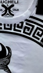 Men’s Bucheli T Shirt,Italian Style,Cotton,Slim Fit,Stretch S M….A5.