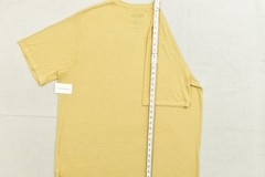 Lucky Brand Men’s Modelo Luchador Yellow Short Sleeve Crew Neck Size 2XLT NEW