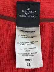 Patagonia Capilene 4 Zip-Neck Mens XL Red Performance Base Layer Shirt Top Hike