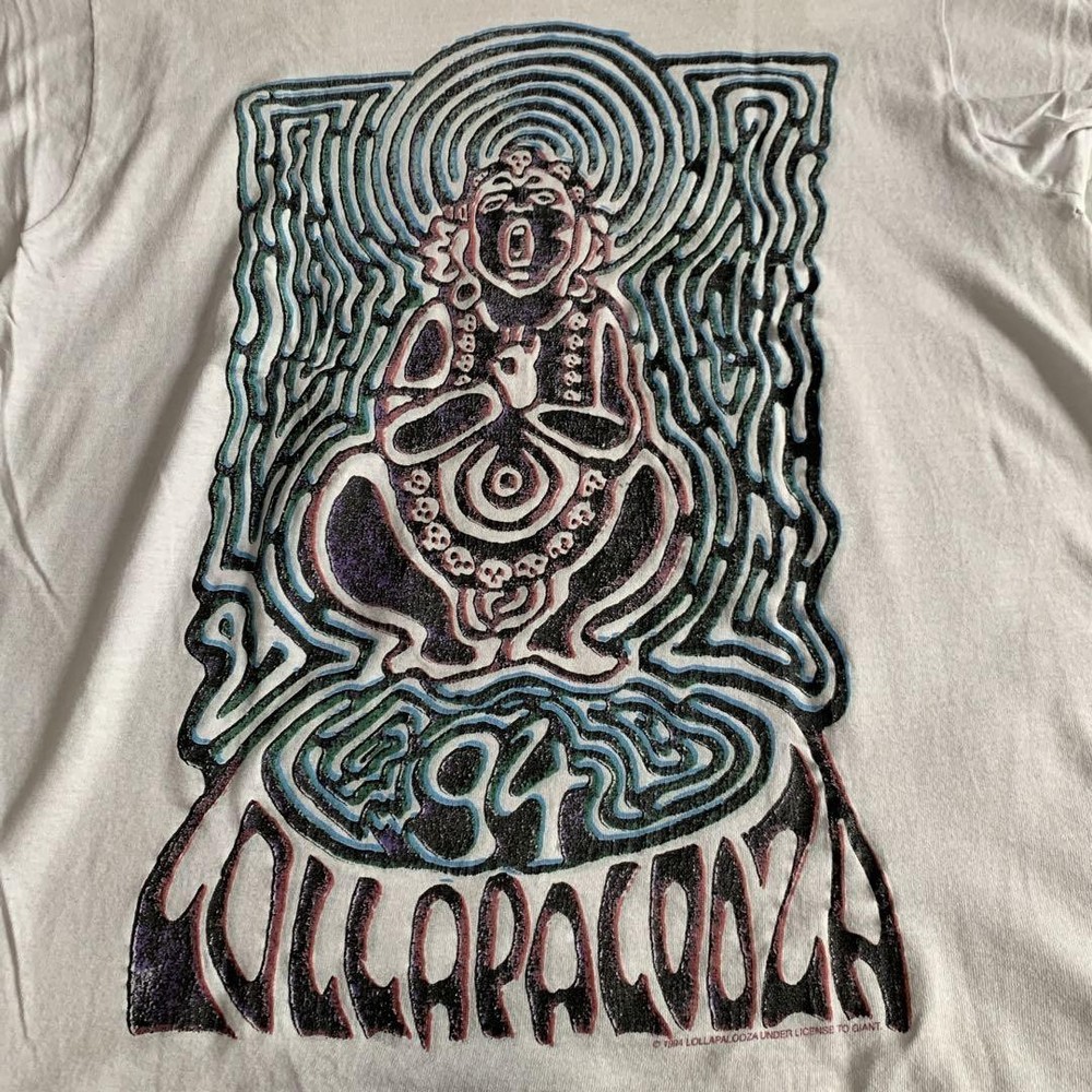 90S Lollapalooza 94 T-Shirt Vtg White Cotton All size S-345XL Unisex 1HRC83