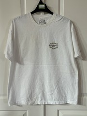 Hawaiian Style T-Shirt Men’s 2XL White Tropical Hula Girls Casual Outdoor