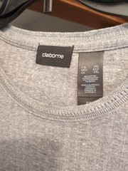 Gently Worn – 3 Men’s Claiborne Shirts – XXL Black And Grey – V Neck And Rounded