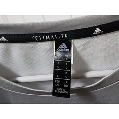 Mens Adidas Climate Short Sleeve T Shirt Size L Gray.