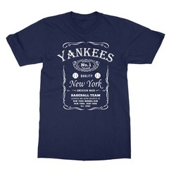 New York Yankees Whiskey NY NYC JD Whisky Men’s T-Shirt
