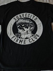 Men’s Suavecito Firme Club Black Shirt/ US Size M Adult Activewear