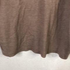 KingSize Thermal Waffle Henley Shirt Mens Big 2X Brown Long Sleeve Casual