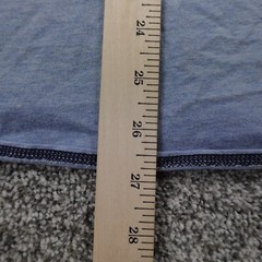 VTG Gap Shirt Mens L Blue Applique Raglan Long Sleeve Preppy Casual Athletic Y2K