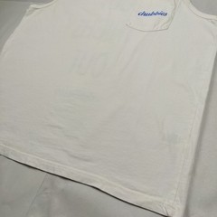 Chubbies Mens XXL Skys Out Thighs Out White Soto Tank Top Graphic Tee Sleeveless
