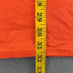 Official Merch Men Freddie Mercury Graphic Tee Orange Cotton XXL Rock Music