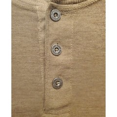 Faded Glory Long Sleeve Henley Shirt Mens Size Small 34/36
