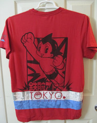 SouthPole X Astro Boy Tokyo Originals 2020 Red 2-Sided T-Shirt Mens Medium