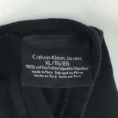 Calvin Klein Synthetic Splash T Shirt Mens Size XL Black Made In Peru