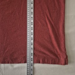 Left Coast Tee Shirt Heather Red Mens XL Casual Classic