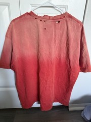 Yale USA Men’s M Red Cotton Graphic Tee Grenade Target Military Crew Neck
