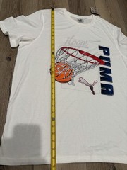 Puma Hoops Size XL Mens T-shirt