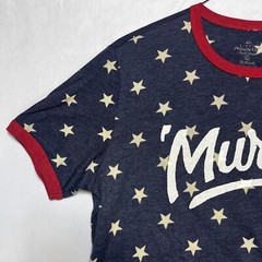 Little Mountain Print Shoppe ‘Murica T-Shirt USA Patriotic Soft Tri-Blend Large