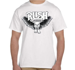 Rush Fly By Night Rock Band Men’s T Shirt (Multiple Colors)