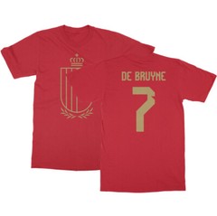 De Bruyne 7 Jersey Style – Belgium Soccer Cup Fans Gift Unisex T-Shirt