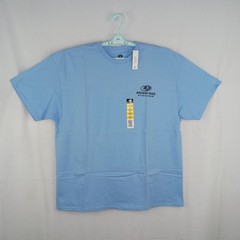 Mossy Oak Men’s Fishing T-Shirt Outdoors Sportsman Lightblue 2XL 50-52 summer