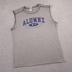 Pinnacle University Alumni Shirt Mens Medium Sleeveless Cutoff Tee Hanes Sports