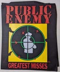 Vintage 1992 Public Enemy Greatest Misses Tshirt Vintage Proof Sample Pellon