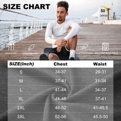 7 Pack Long Sleeve Shirts for Men UPF 50+ UV Sun Protection Quick Dry Moistur…