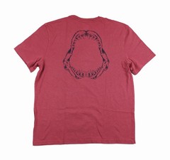 New JCREW Mens L FLAWED Vintage-Wash Cotton Graphic T-Shirt Montauk NY $45 CJ721