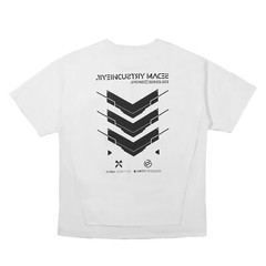 MFCT Cyberpunk Printed Streetwear Elbow Sleeve Techwear Graphic Tees Men