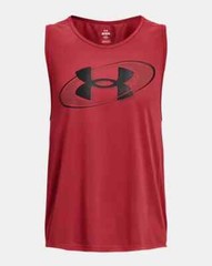 NWT Under Armour Tech 2.0 Men’s Big & Tall Athletic Tank Top Red Black 3XL