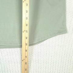 Kenneth Cole Tech SS Tee Shirt Sz L Seagrass Modal Blend Stretch Soft Curved Hem