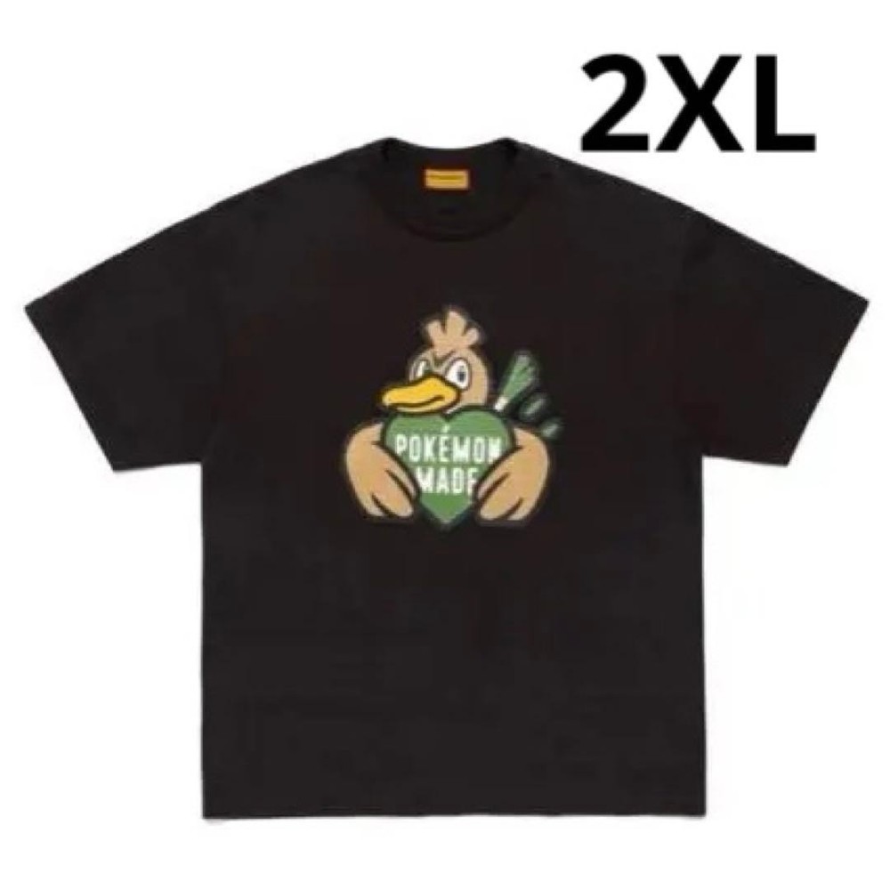 Human Made POKEMON T-SHIRT Farfetch’d Black XXL From Japan