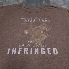 Grunt Style Patriot Shirt XL Lady Liberty 2nd Amendment Freedom Militia Chud