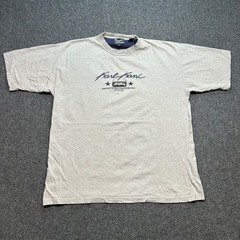 Karl Kani TShirt Sz XL Mens Gray Streetwear 90s Hip Hop Embroidered Logo Tee