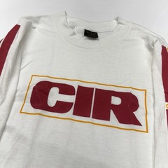 Vtg 1984 Corporate Invitational Run Mens Long Sleeve T-Shirt M White USA NYC