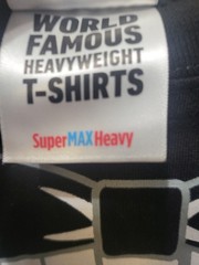 7XL black tuxedo T-shirt