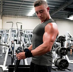 Men’s Workout Tank Tops Sleeveless Gym Bodybuilding Fitness Muscle Tee Shirts
